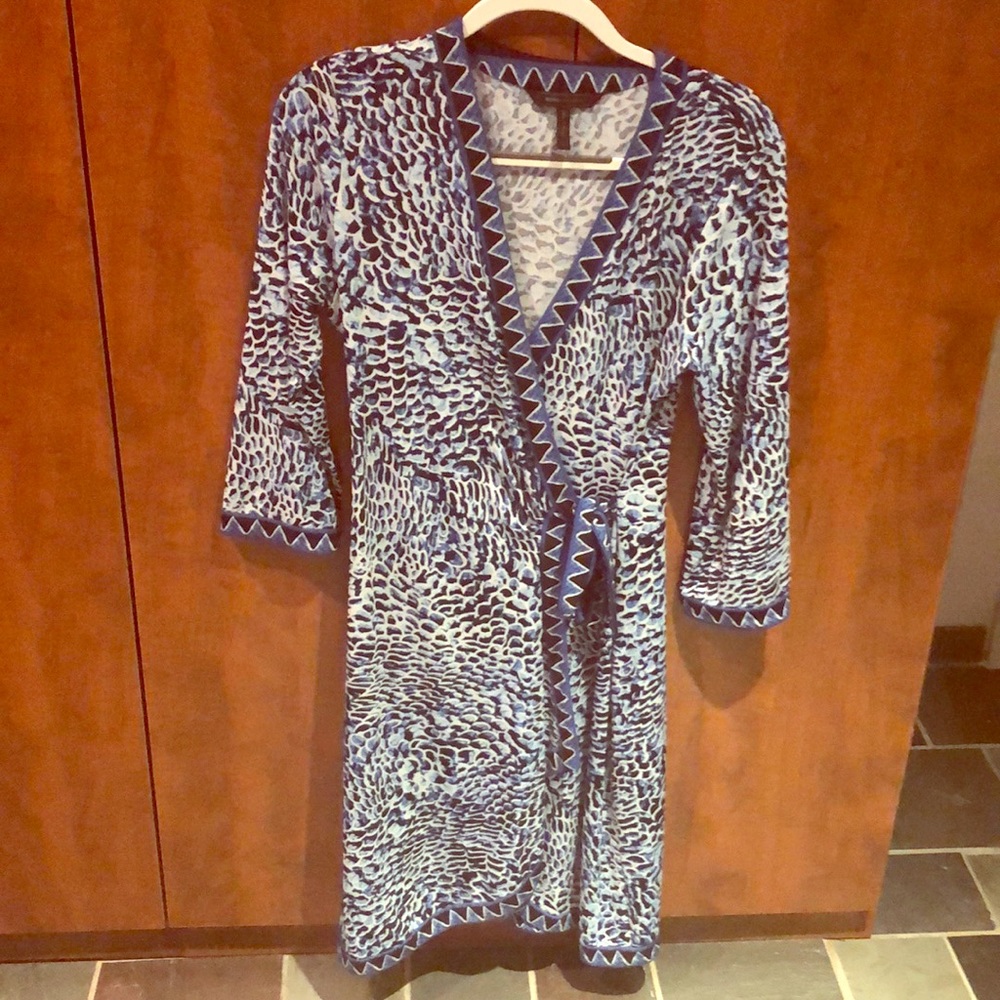 BCBG Wrap maternity dress.